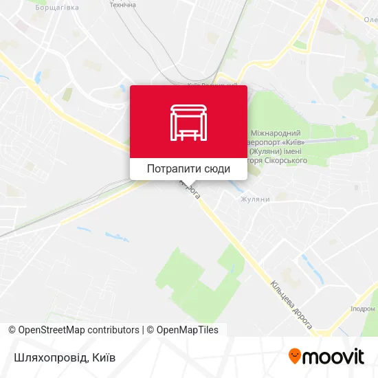 Карта Шляхопровід