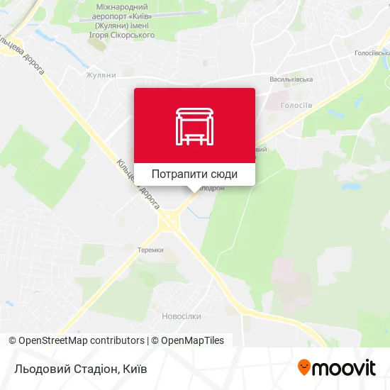 Карта Льодовий Стадіон