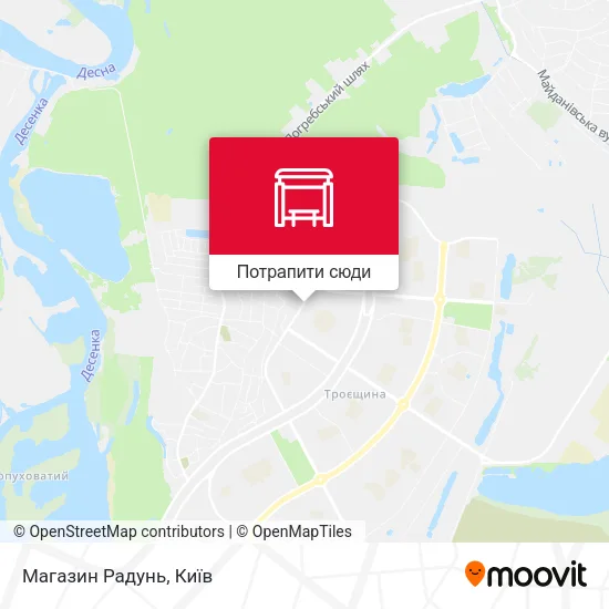 Карта Магазин Радунь