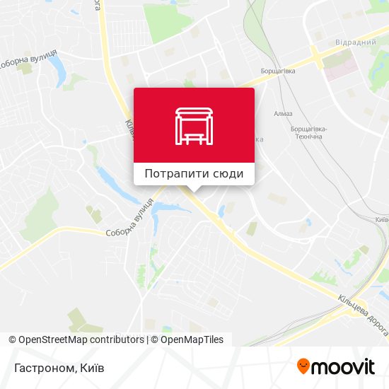 Карта Гастроном