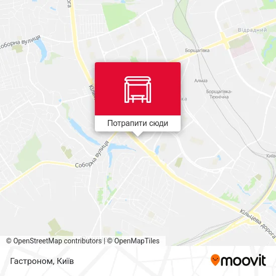 Карта Гастроном