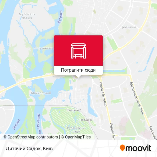 Карта Дитячий Садок
