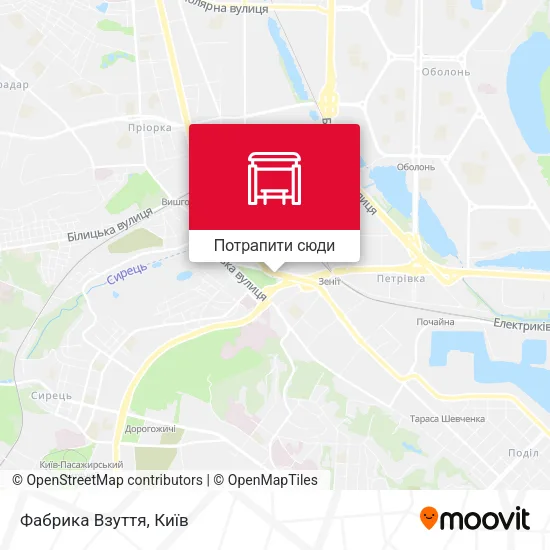 Карта Фабрика Взуття