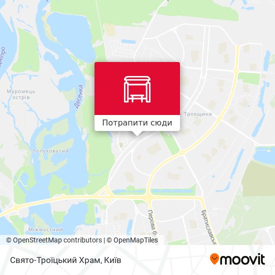 Карта Свято-Троїцький Храм