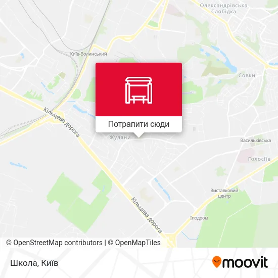 Карта Школа