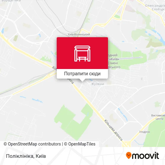 Карта Поліклініка