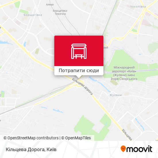 Карта Кільцева Дорога