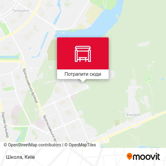Карта Школа