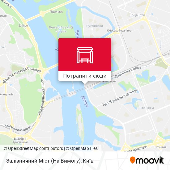 Карта Залізничний Міст (На Вимогу)