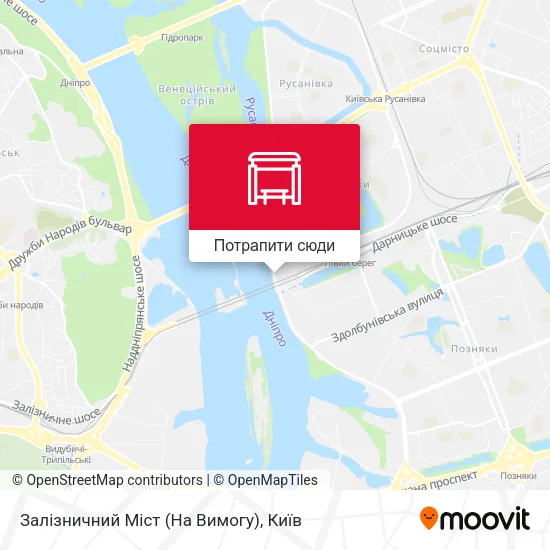 Карта Залізничний Міст (На Вимогу)