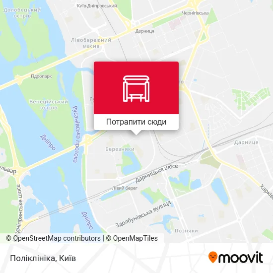 Карта Поліклініка