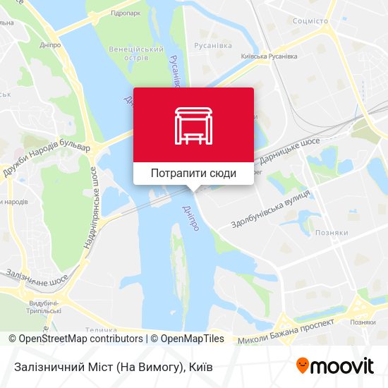 Карта Залізничний Міст (На Вимогу)