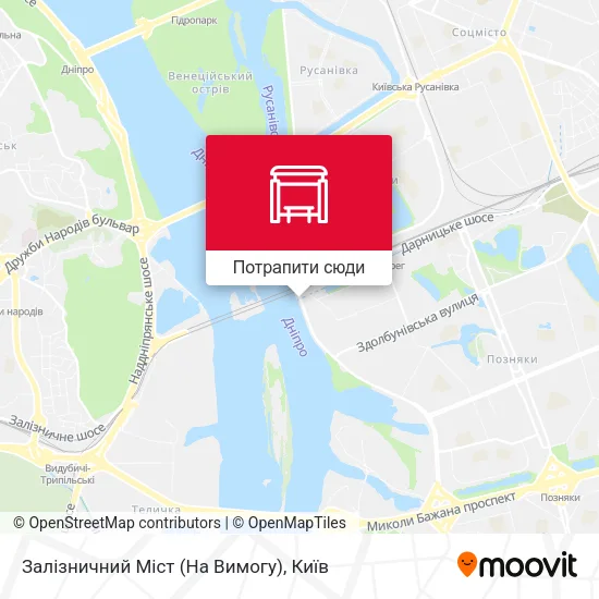 Карта Залізничний Міст (На Вимогу)