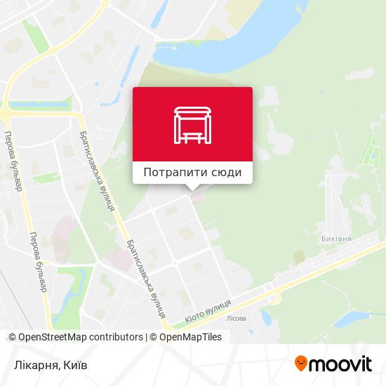 Карта Лікарня