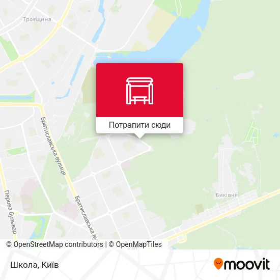 Карта Школа