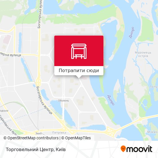 Карта Торговельний Центр