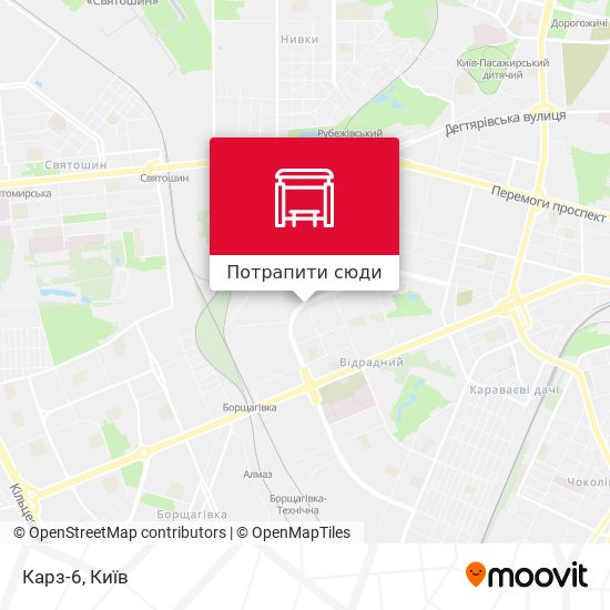 Карта Карз-6