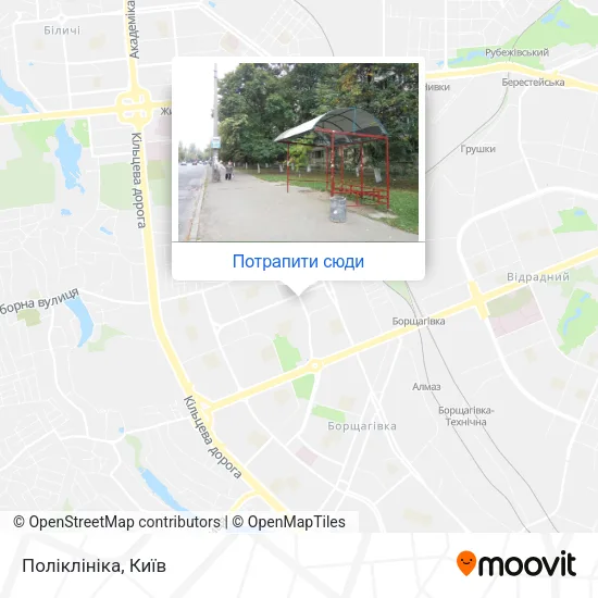 Карта Поліклініка