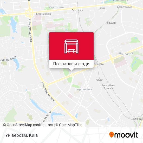 Карта Універсам