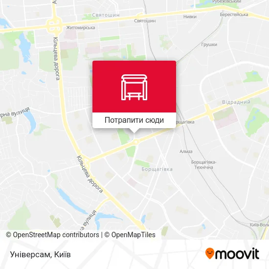 Карта Універсам