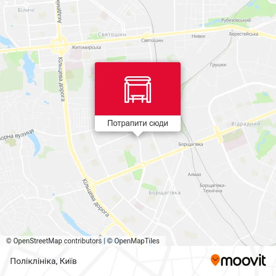 Карта Поліклініка
