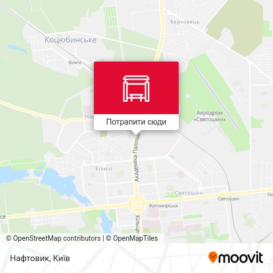 Карта Нафтовик