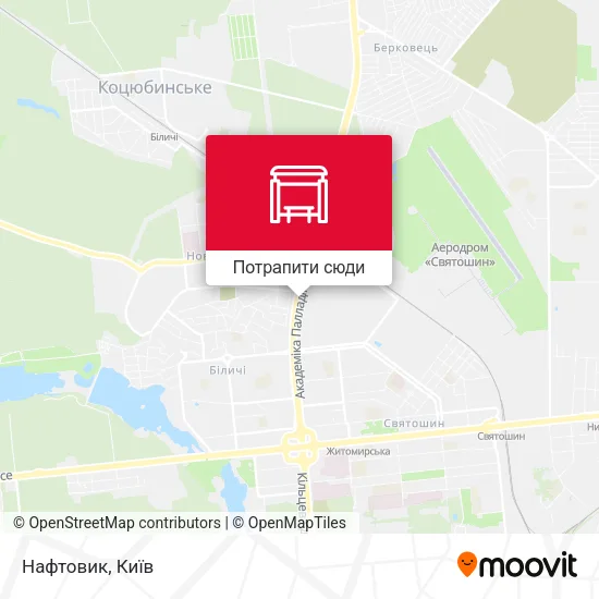 Карта Нафтовик