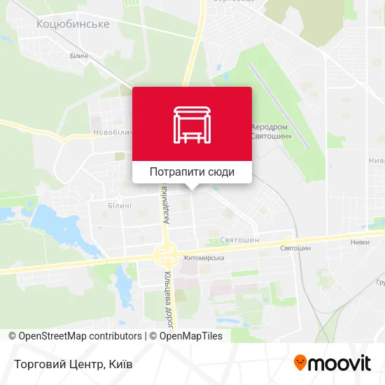 Карта Торговий Центр