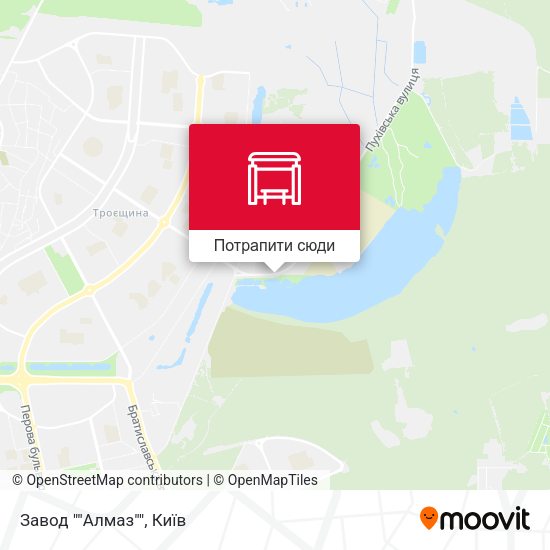 Карта Завод ""Алмаз""