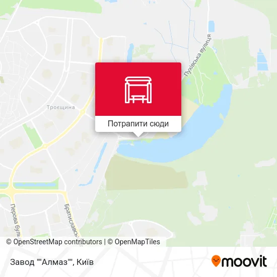 Карта Завод ""Алмаз""