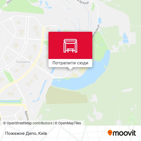 Карта Пожежне Депо
