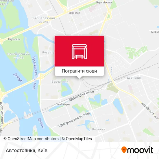 Карта Автостоянка