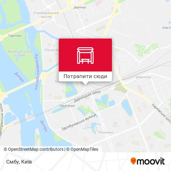 Карта Смбу