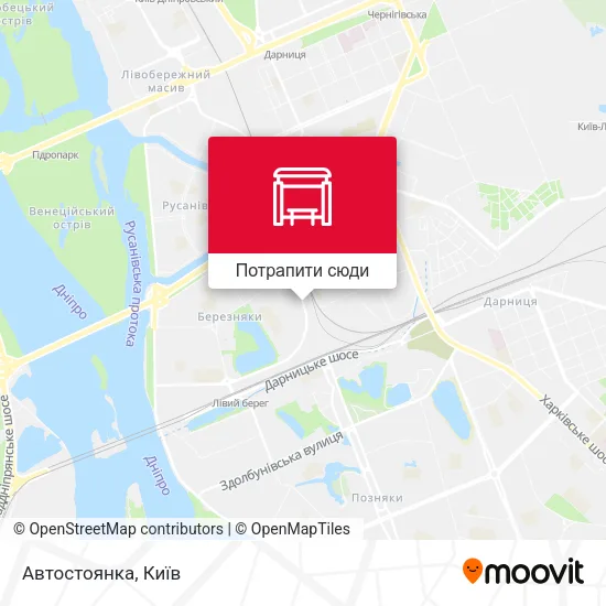 Карта Автостоянка