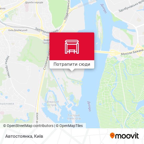 Карта Автостоянка
