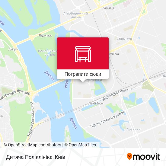 Карта Дитяча Поліклініка