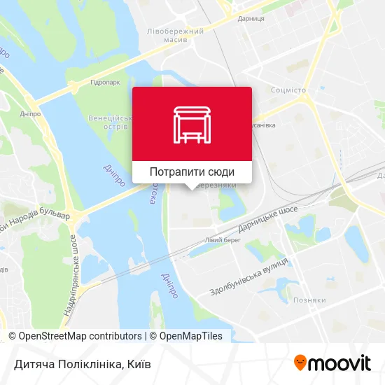 Карта Дитяча Поліклініка