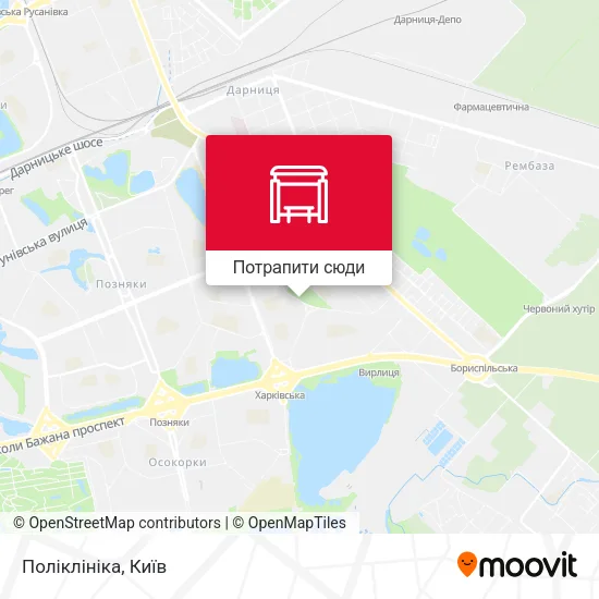 Карта Поліклініка