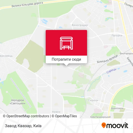 Карта Завод Квазар