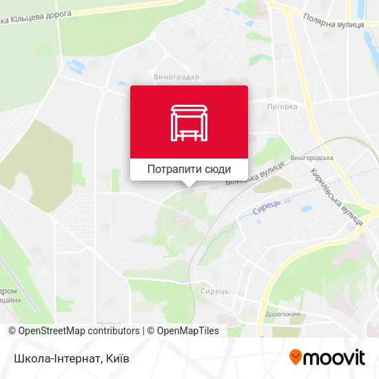 Карта Школа-Інтернат