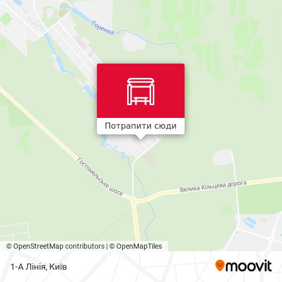 Карта 1-А Лінія