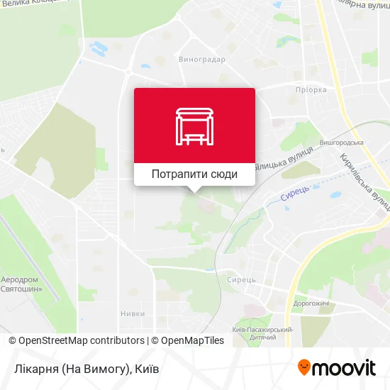 Карта Лікарня (На Вимогу)