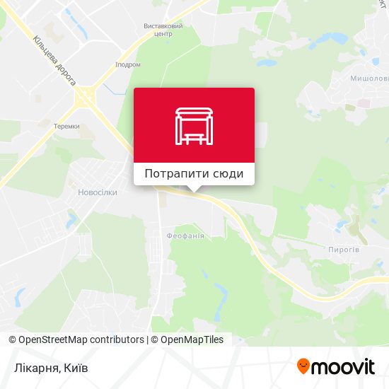 Карта Лікарня