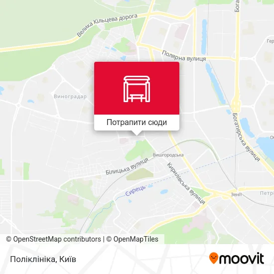 Карта Поліклініка