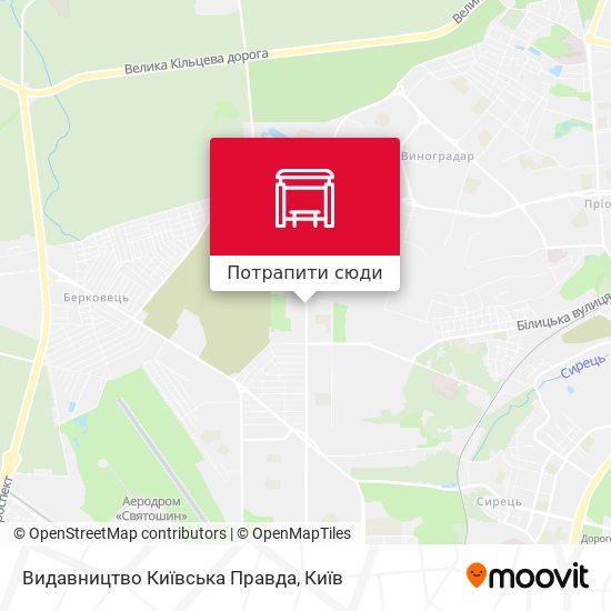 Карта Видавництво Київська Правда