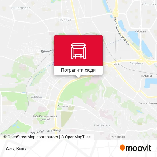 Карта Азс