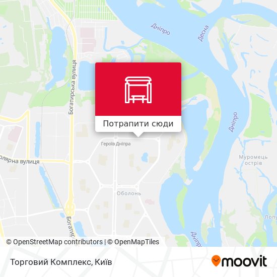 Карта Торговий Комплекс