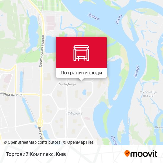 Карта Торговий Комплекс
