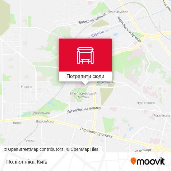 Карта Поліклініка