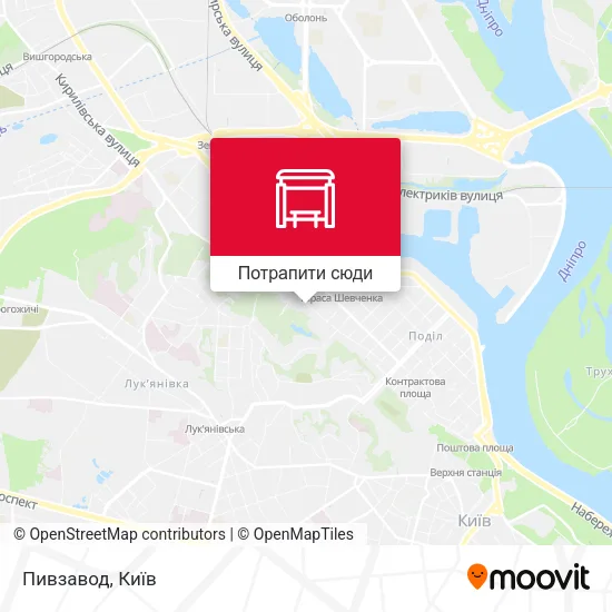Карта Пивзавод